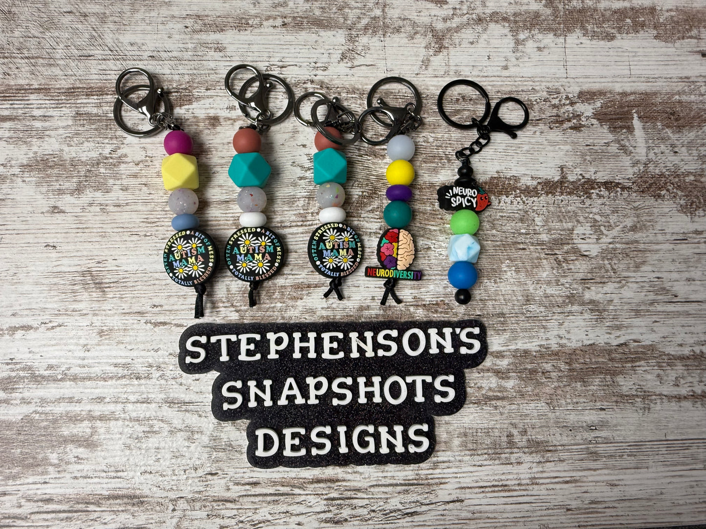 Silicone Beaded Keychains | Stylish & Functional Everyday Accessory