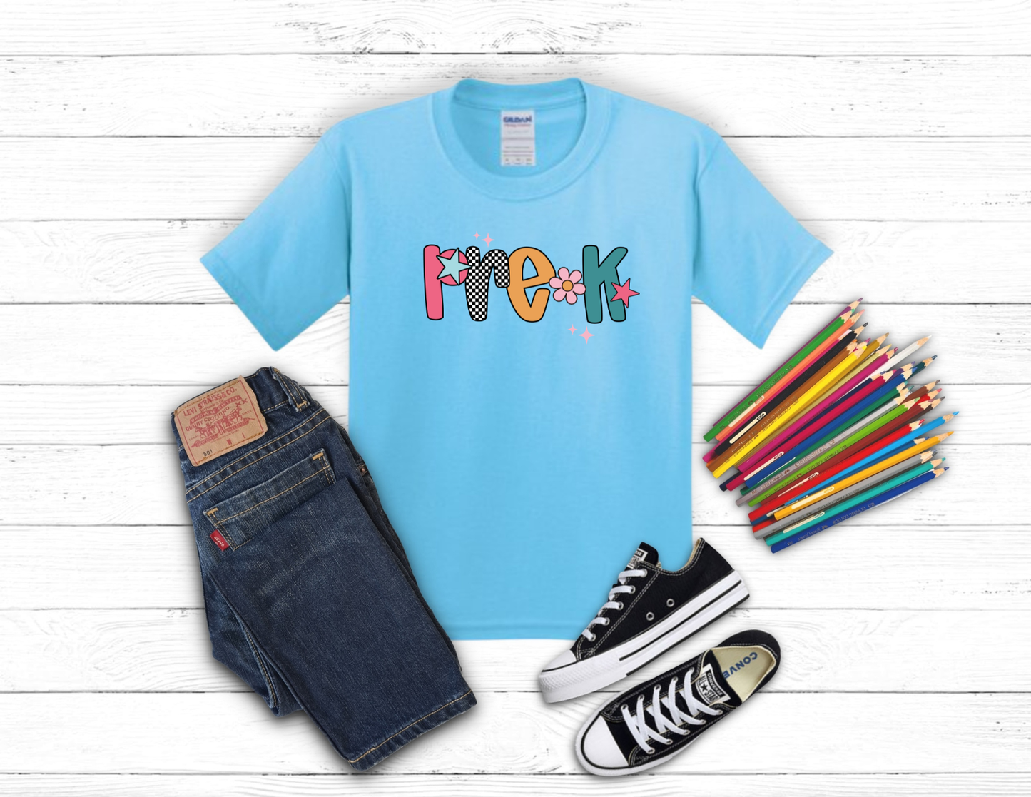 Youth Grade Level Back to School Shirt | First Day of School Tee