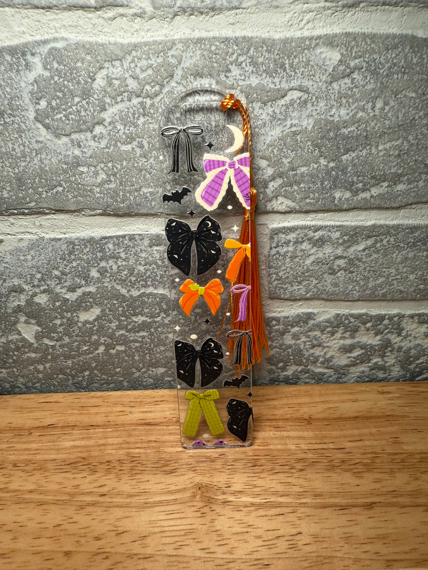 Halloween Bows Bookmark