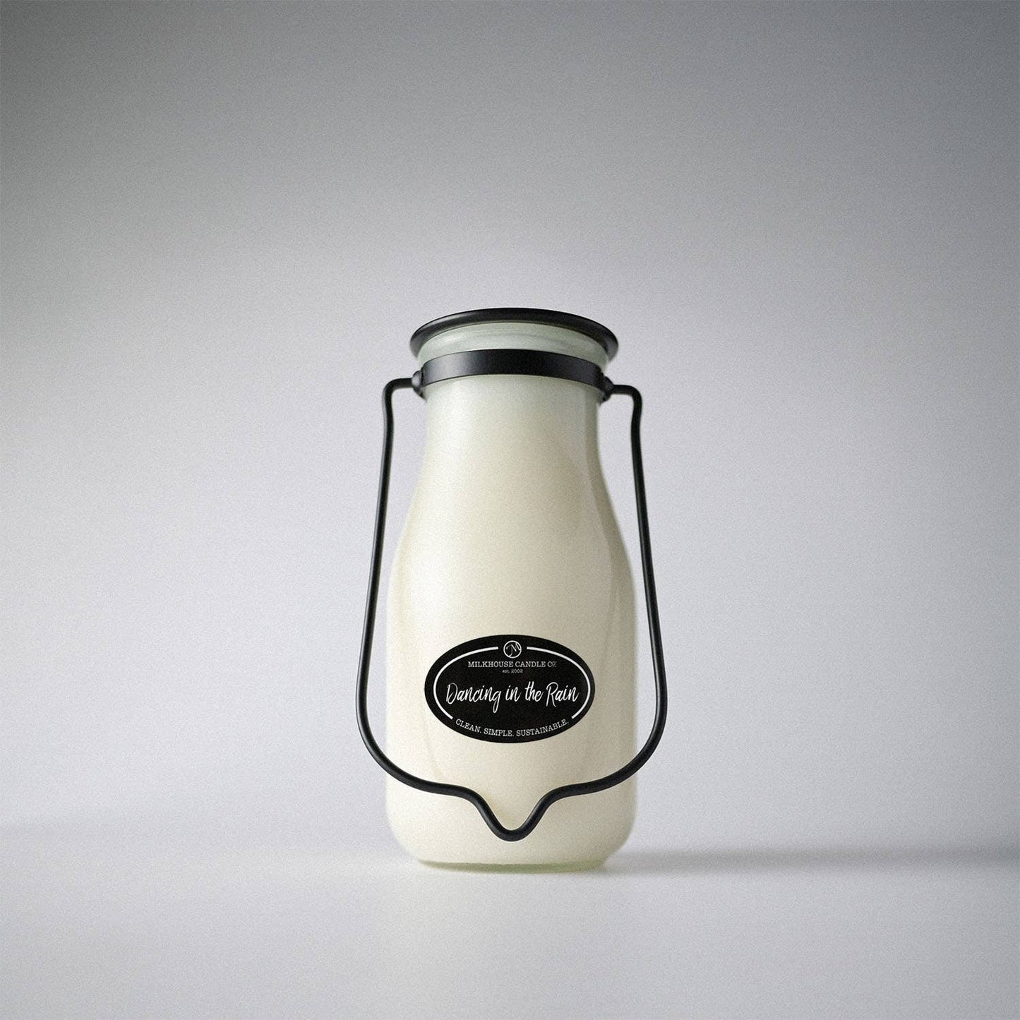 14 oz Milkbottle Candle: Dancing in the Rain