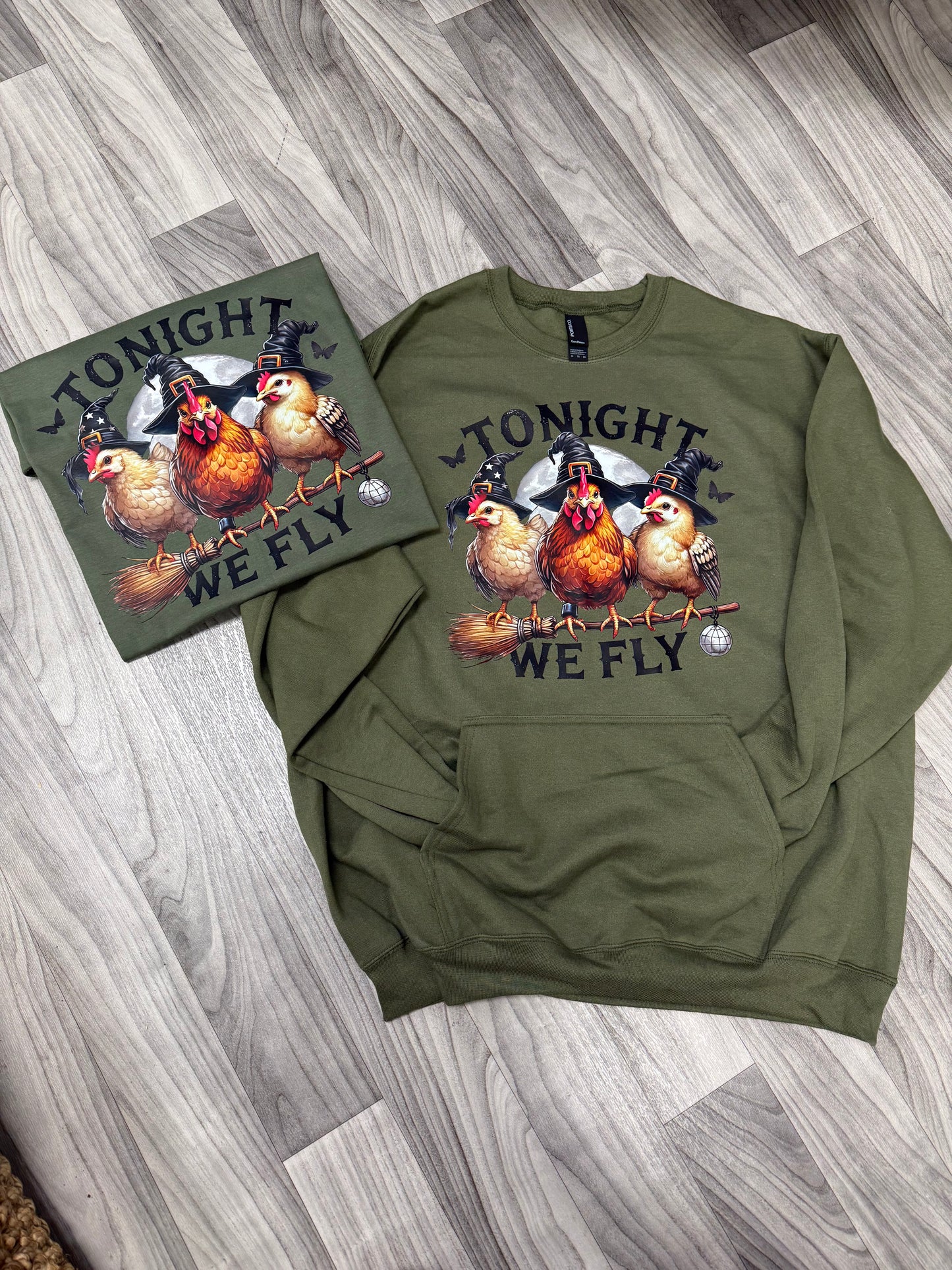 Tonight we fly chicken edition