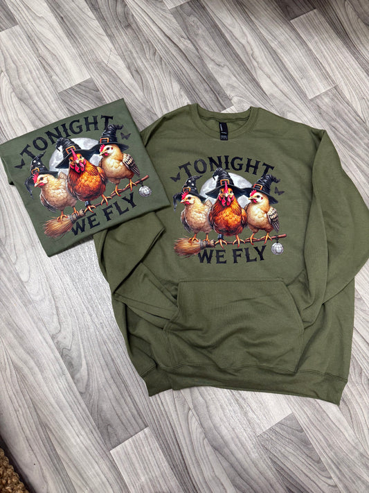 Tonight we fly chicken edition