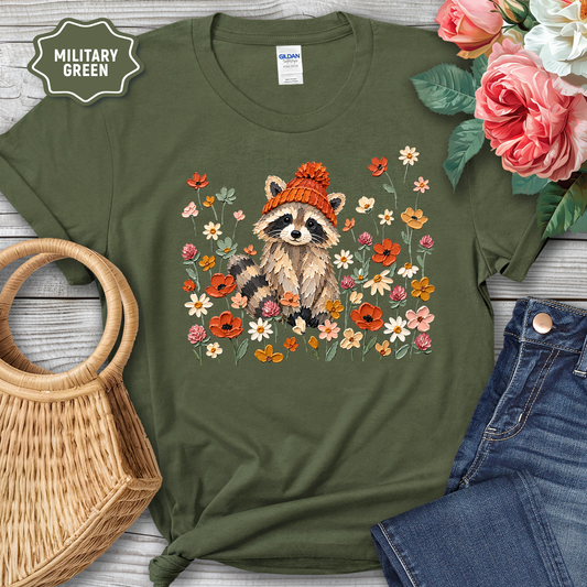 Floral Racoon