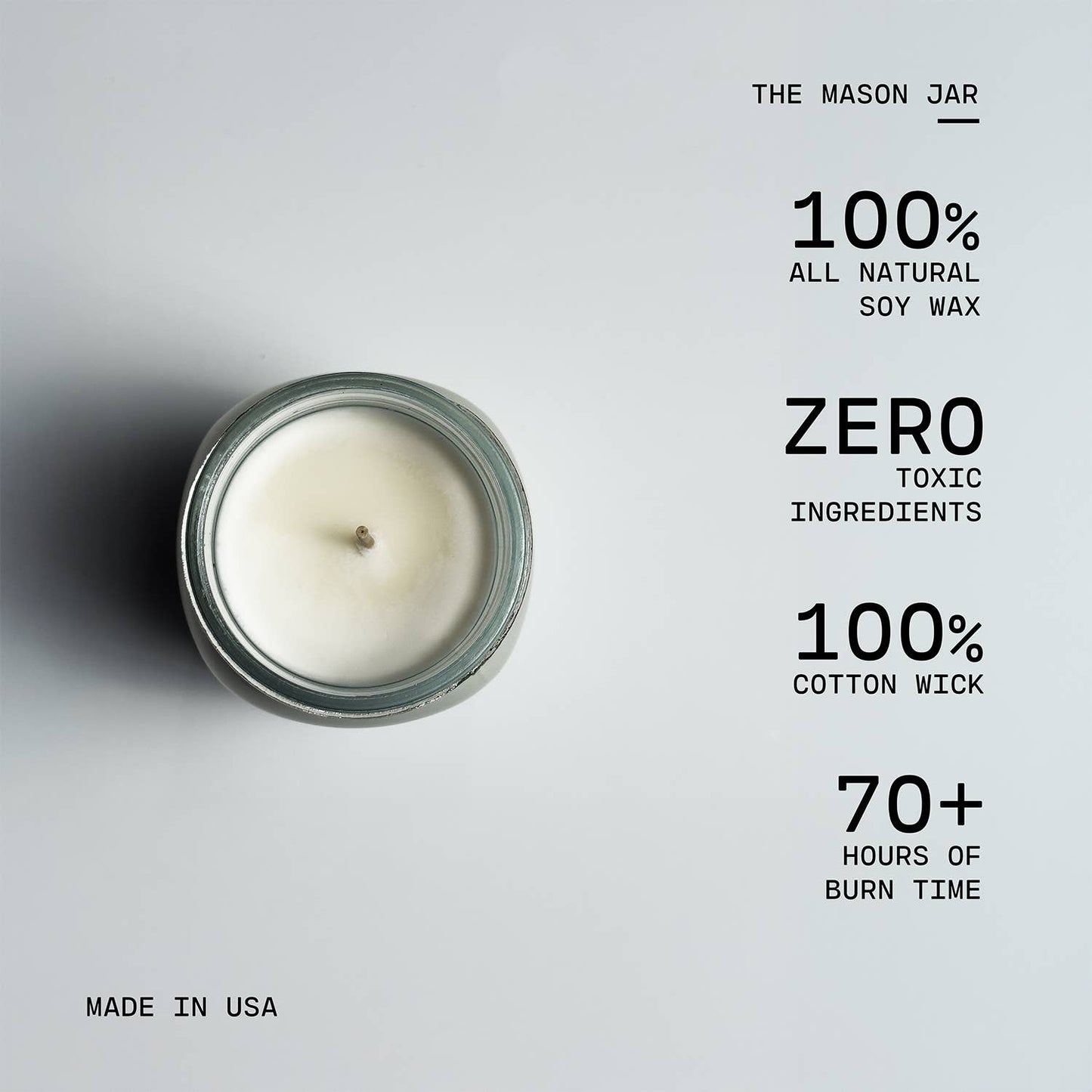 13 oz Mason Jar Candle: Brown Butter Brulee