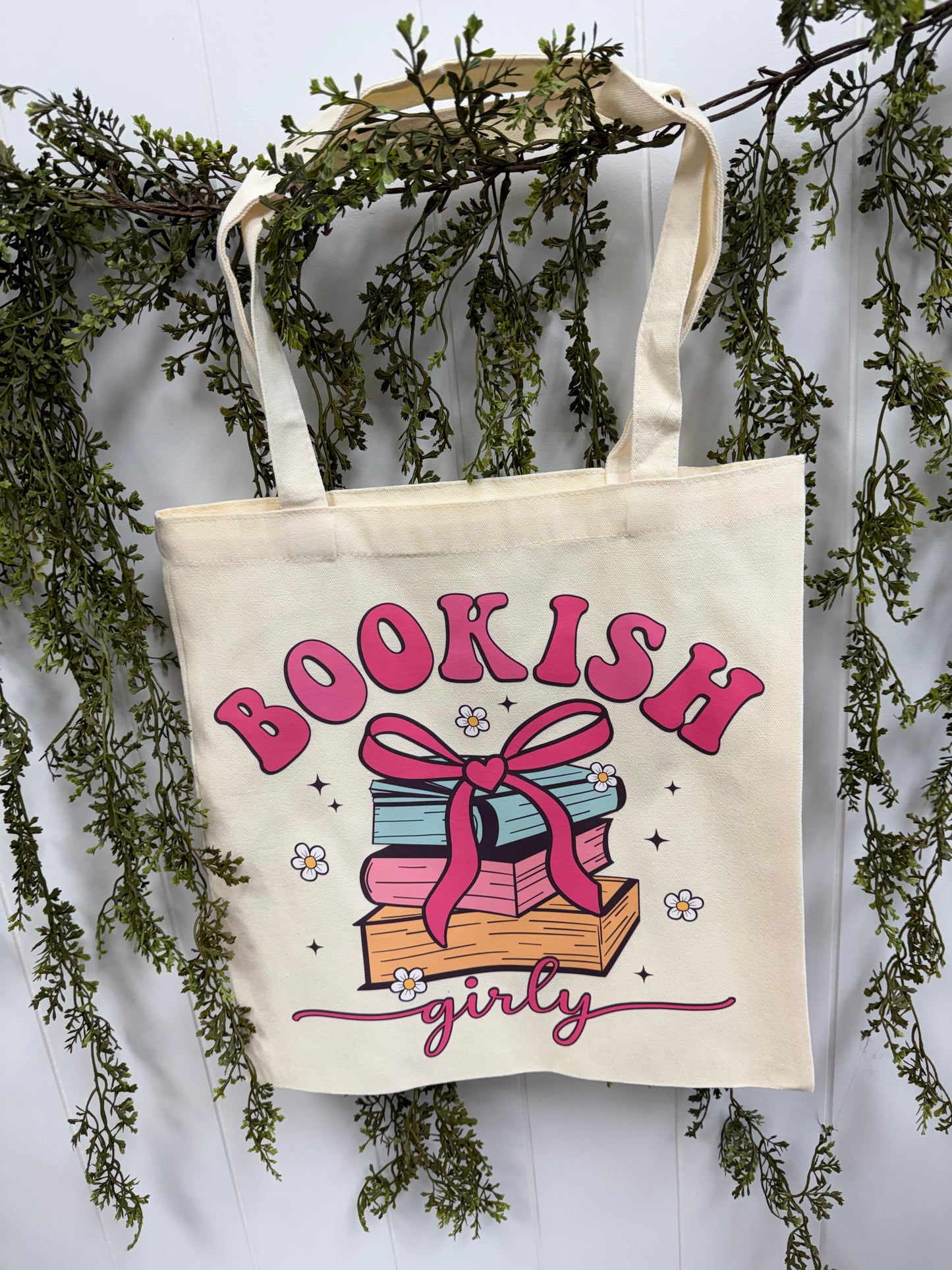 Canvas Tote Bag with DTF Design | Reusable Everyday Tote | Cute Gift Bag