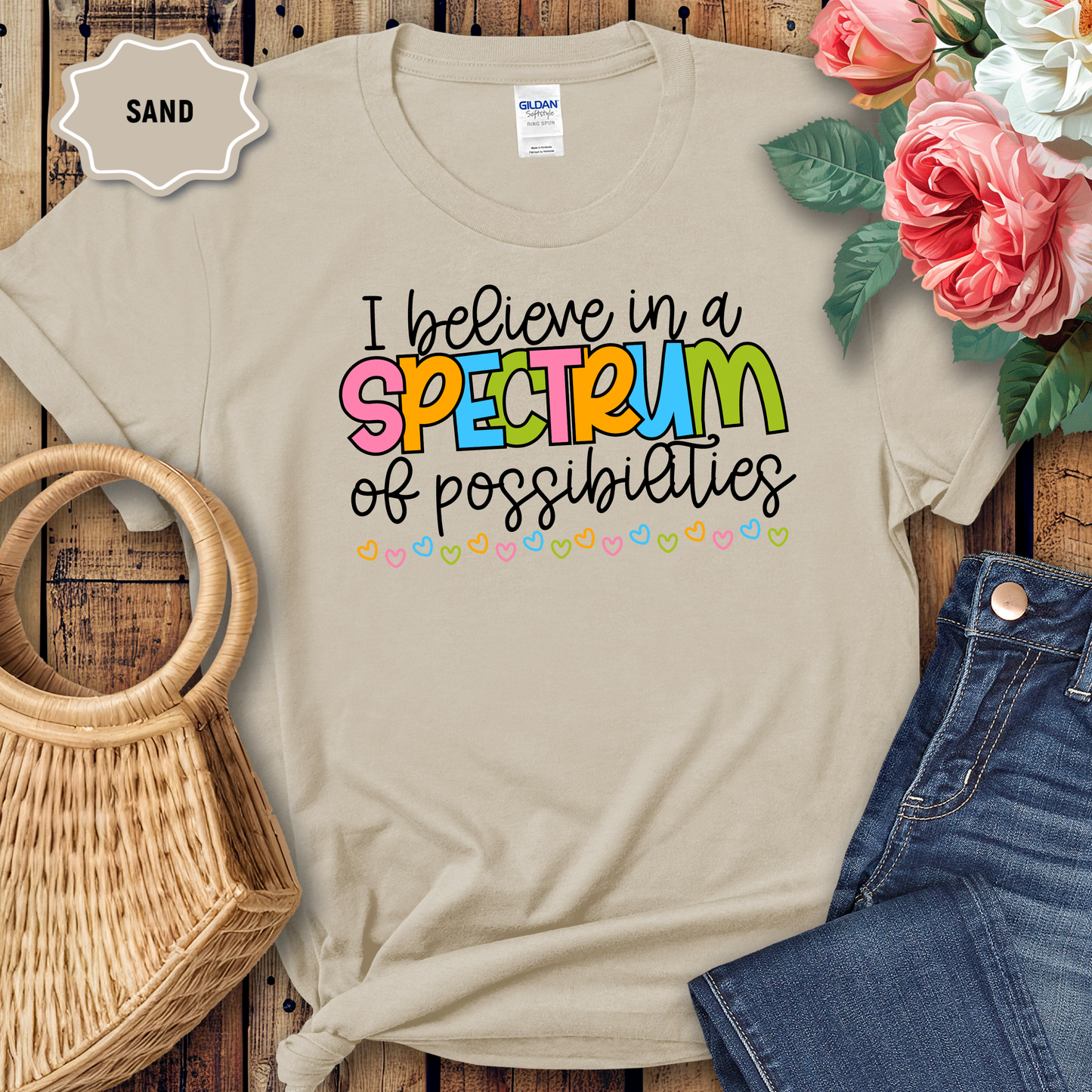 I Believe in a Spectrum of Possibilities T-Shirt