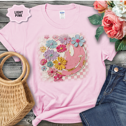 Happy floral Tshirt