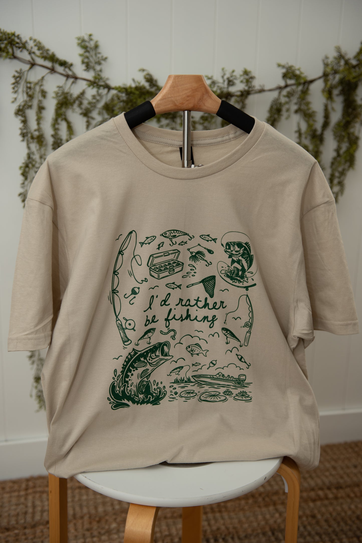 I’d Rather Be Fishing Graphic T-Shirt
