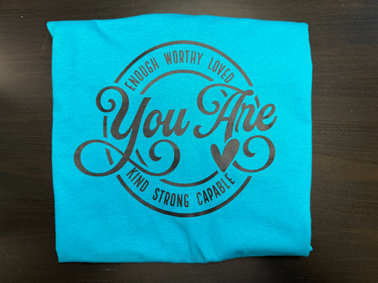 you are enough-Youth shirt