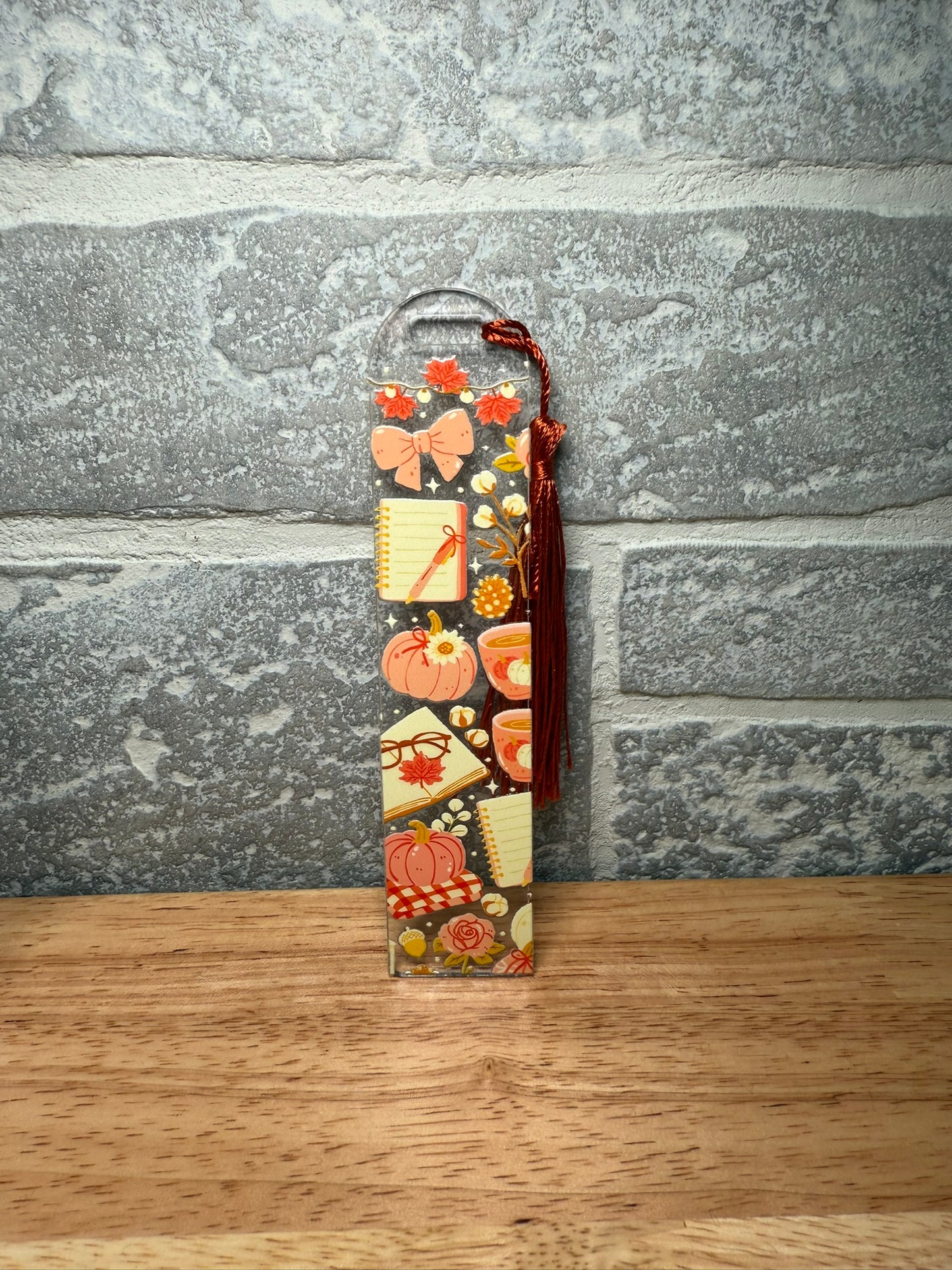 Pumpkin Spice Bookmark