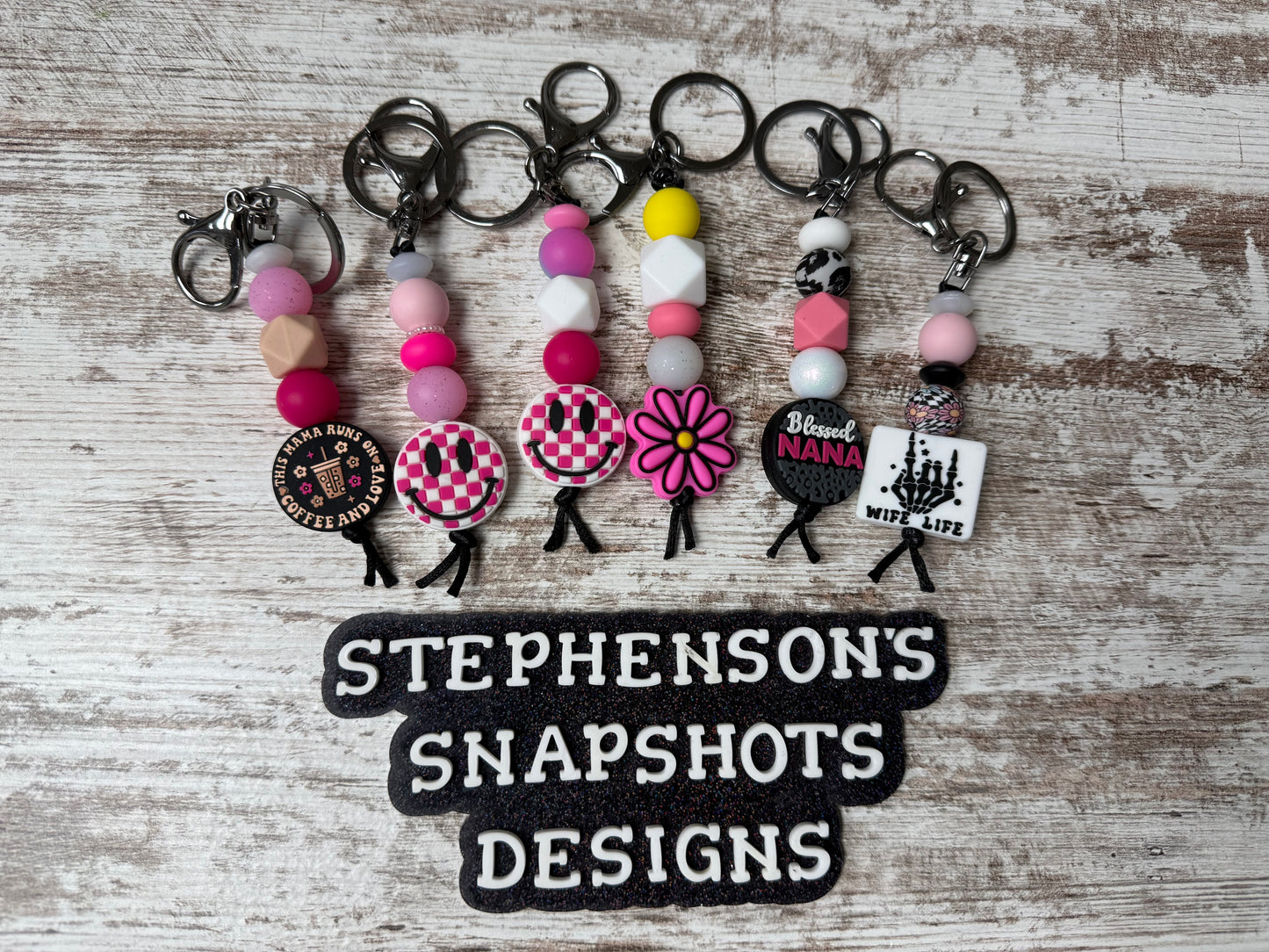 Silicone Beaded Keychains | Stylish & Functional Everyday Accessory
