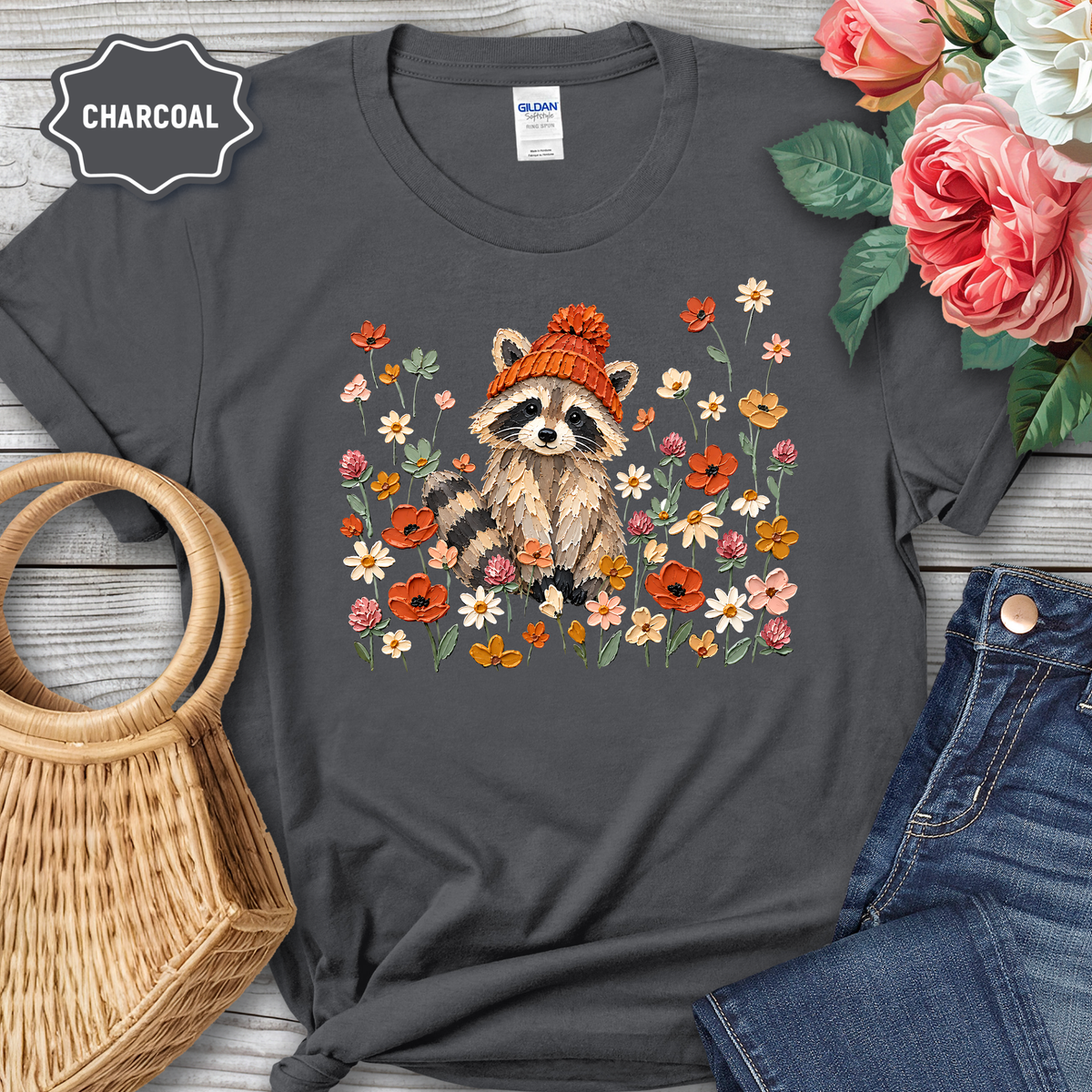 Floral Racoon