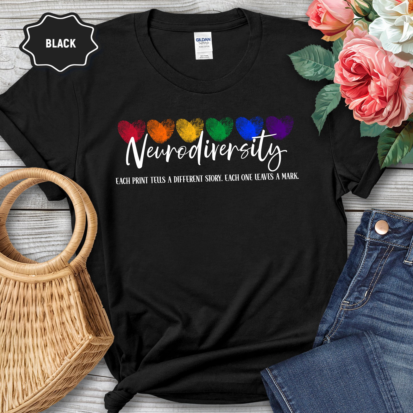 Neurodiversity Thumbprint Shirt
