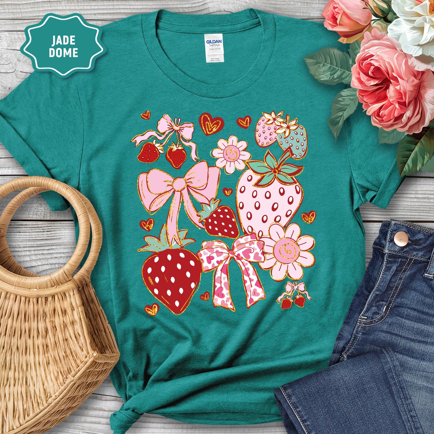 Strawberry Patch Tshirts
