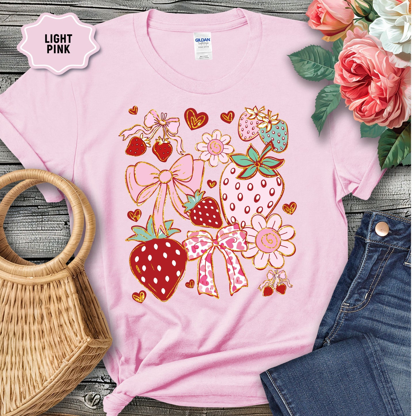 Strawberry Patch Tshirts