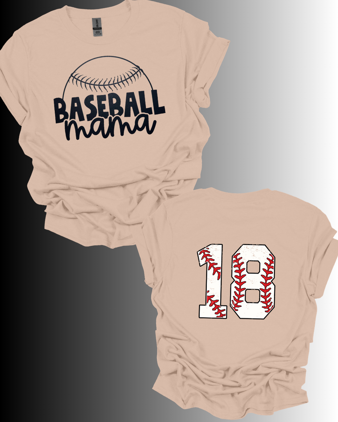 Semi-Custom Baseball/Softball Mama Shirt