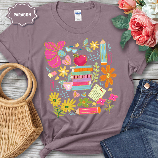 Teacher Floral Shirt